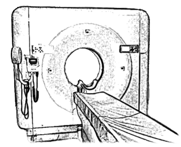 image of a CT scanner (CAT scanner)
